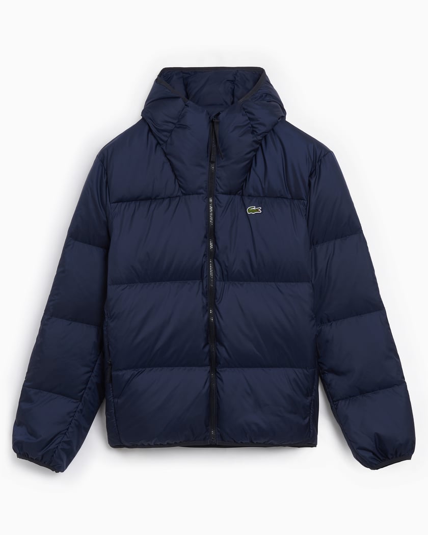 Short Water - Repellent Hooded Puffed Jacket - kleostreetwear