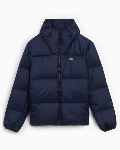 Short Water - Repellent Hooded Puffed Jacket - kleostreetwear