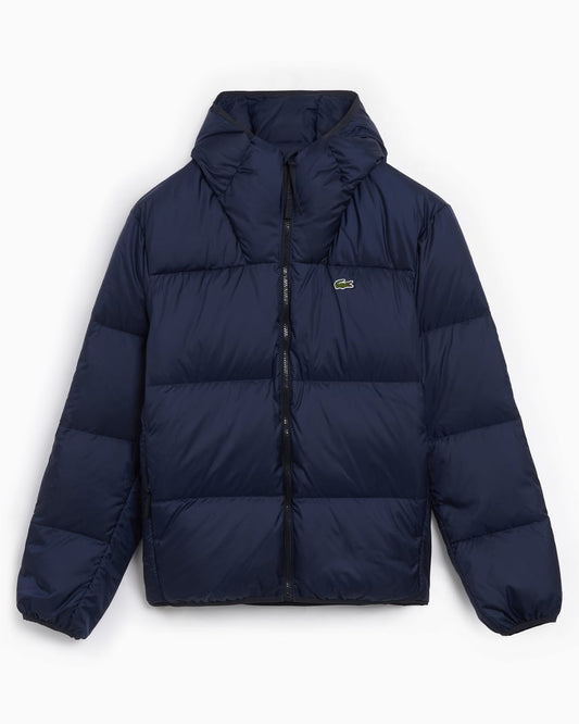 Short Water - Repellent Hooded Puffed Jacket - kleostreetwear
