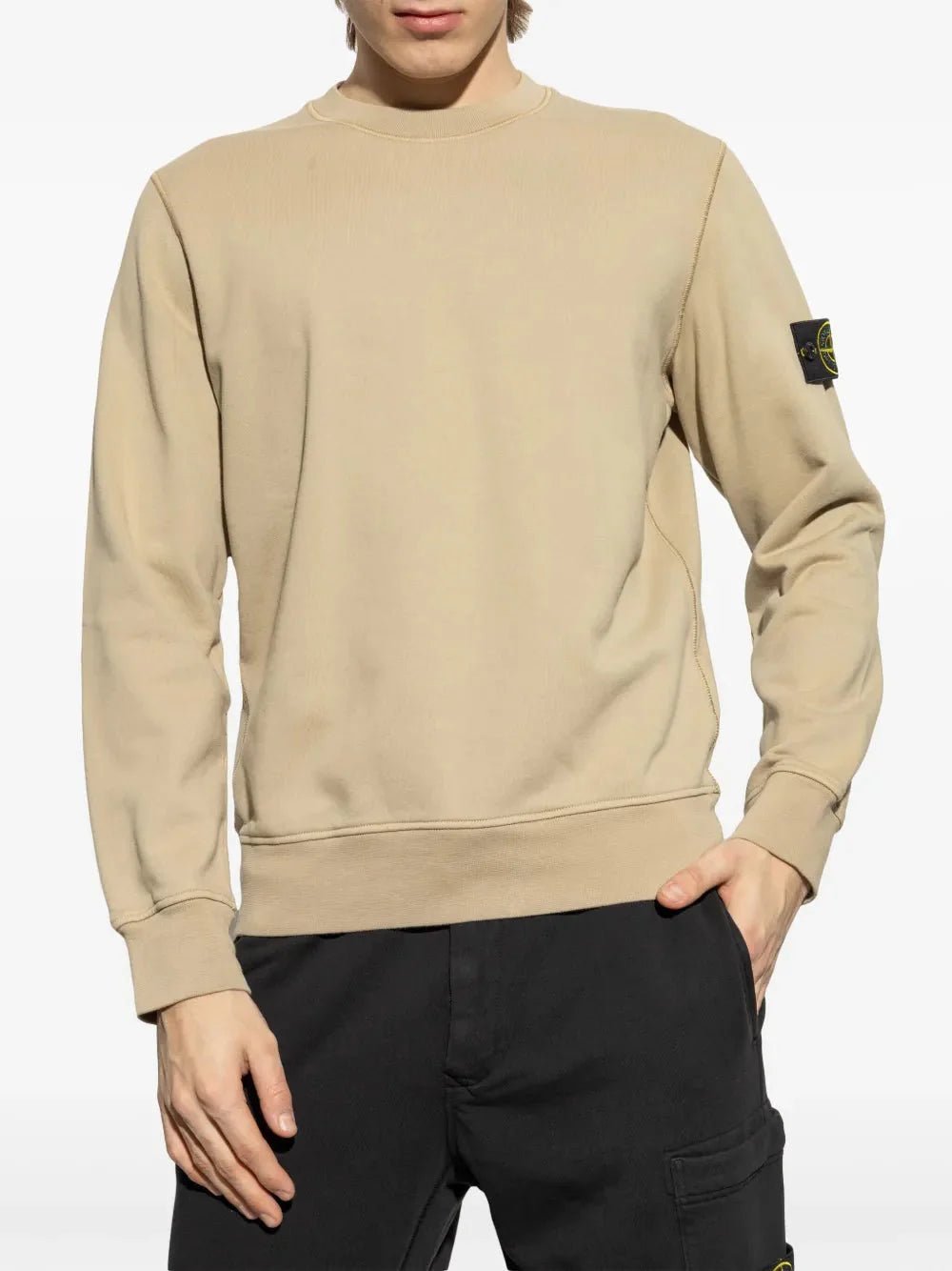 sweat en coton à patch Compass - kleostreetwear