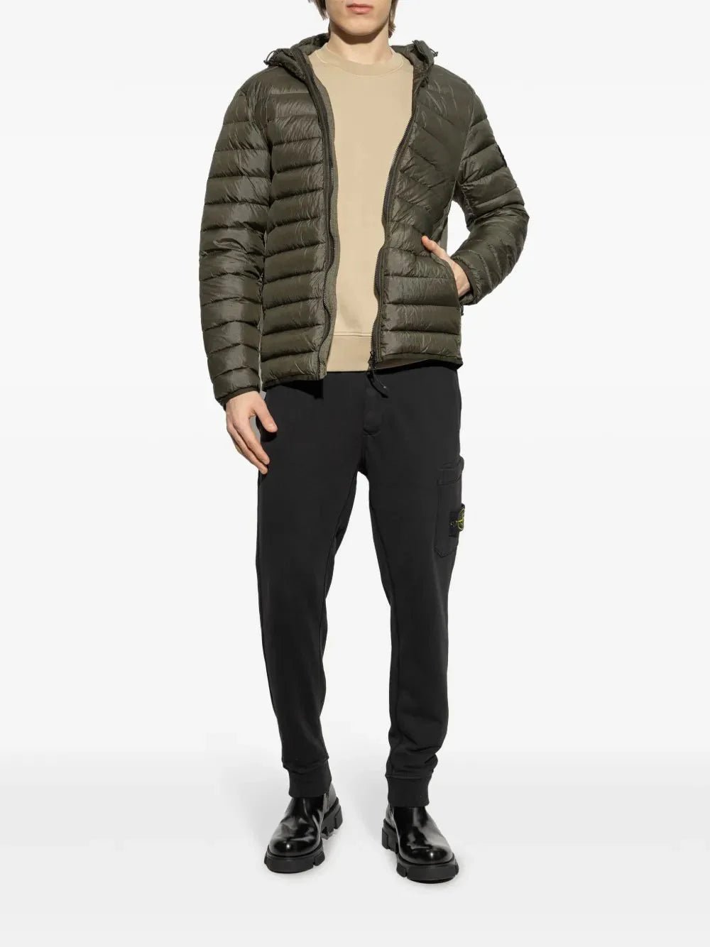sweat en coton à patch Compass - kleostreetwear