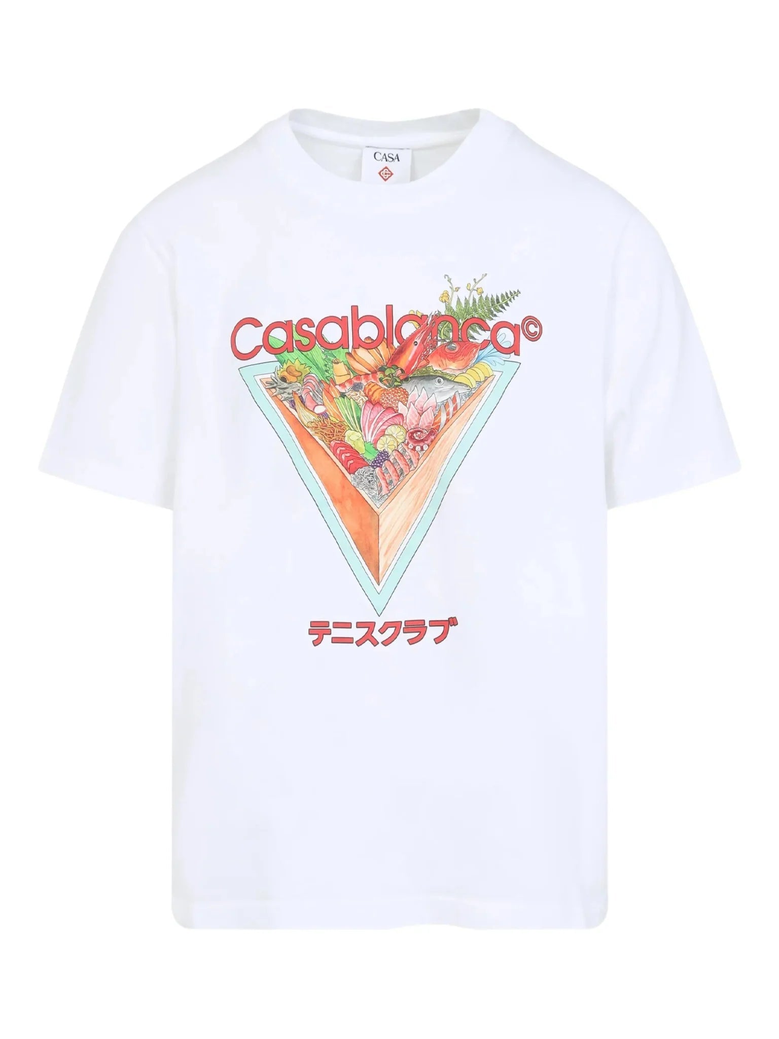 t-shirt Tennis Club Icon à imprimé triangle - kleostreetwear