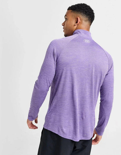 Under Armour Haut Zippé Tech Textured Homme - kleostreetwear