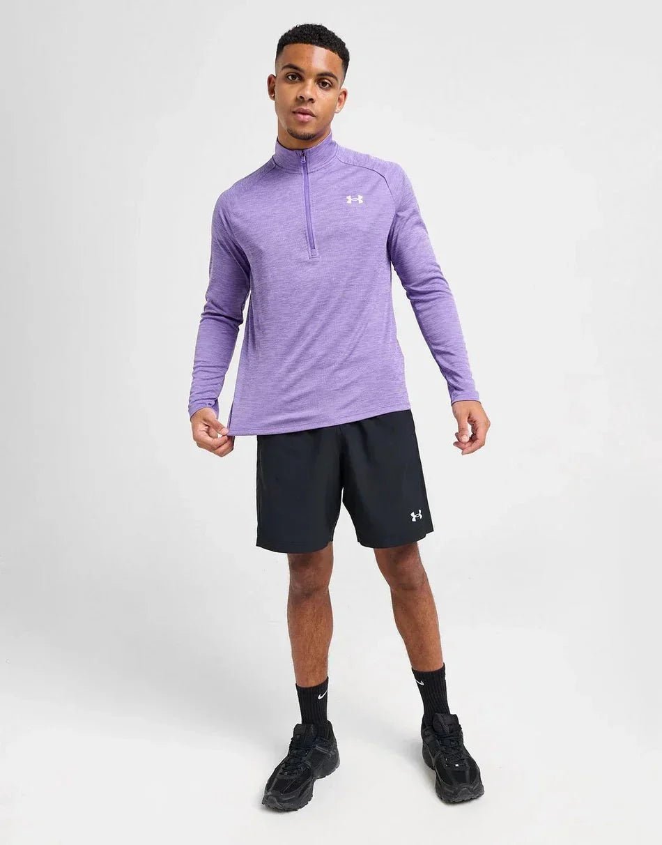 Under Armour Haut Zippé Tech Textured Homme - kleostreetwear
