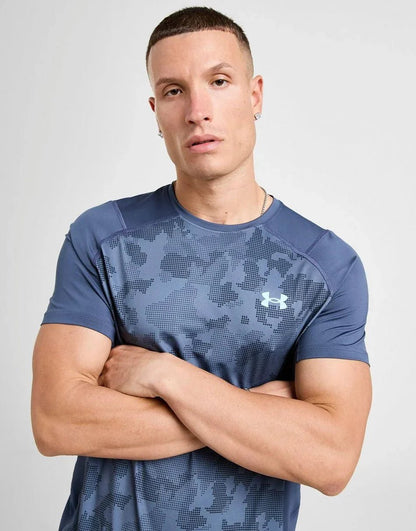 Under Armour T-Shirt HeatGear Camo Homme - kleostreetwear
